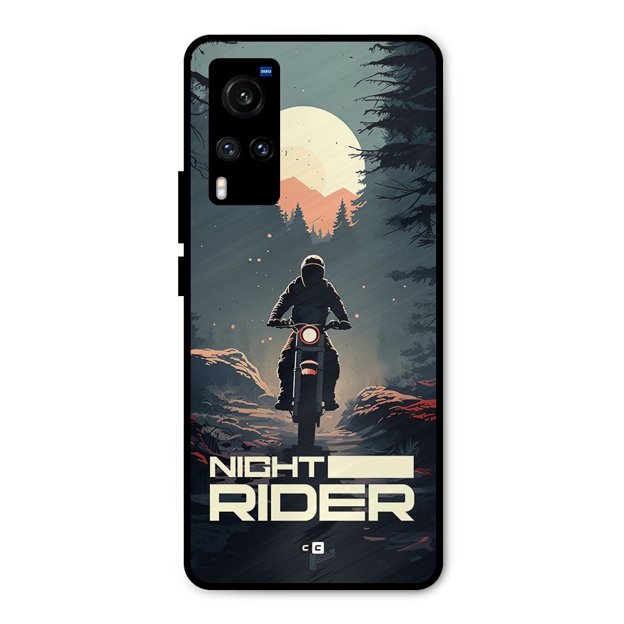 Night Rider Metal Back Case for Vivo X60