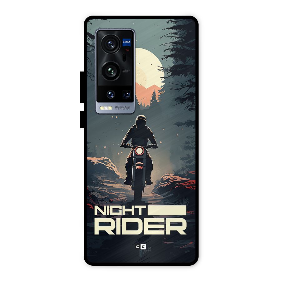 Night Rider Metal Back Case for Vivo X60 Pro Plus