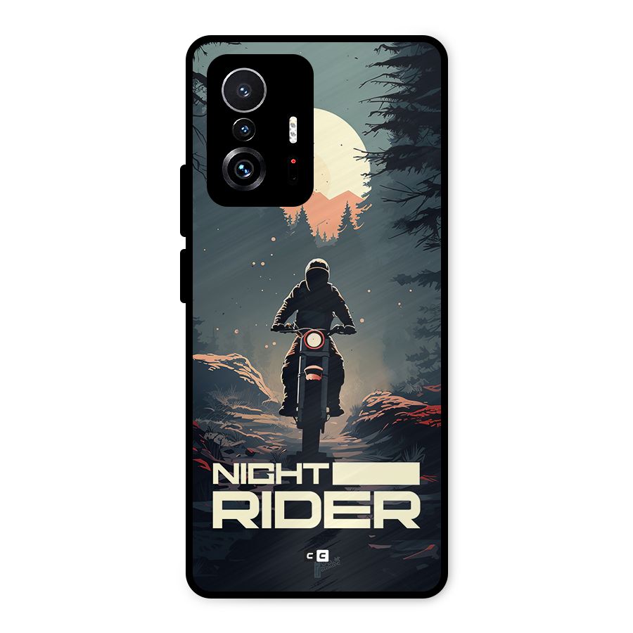 Night Rider Metal Back Case for Xiaomi 11T Pro