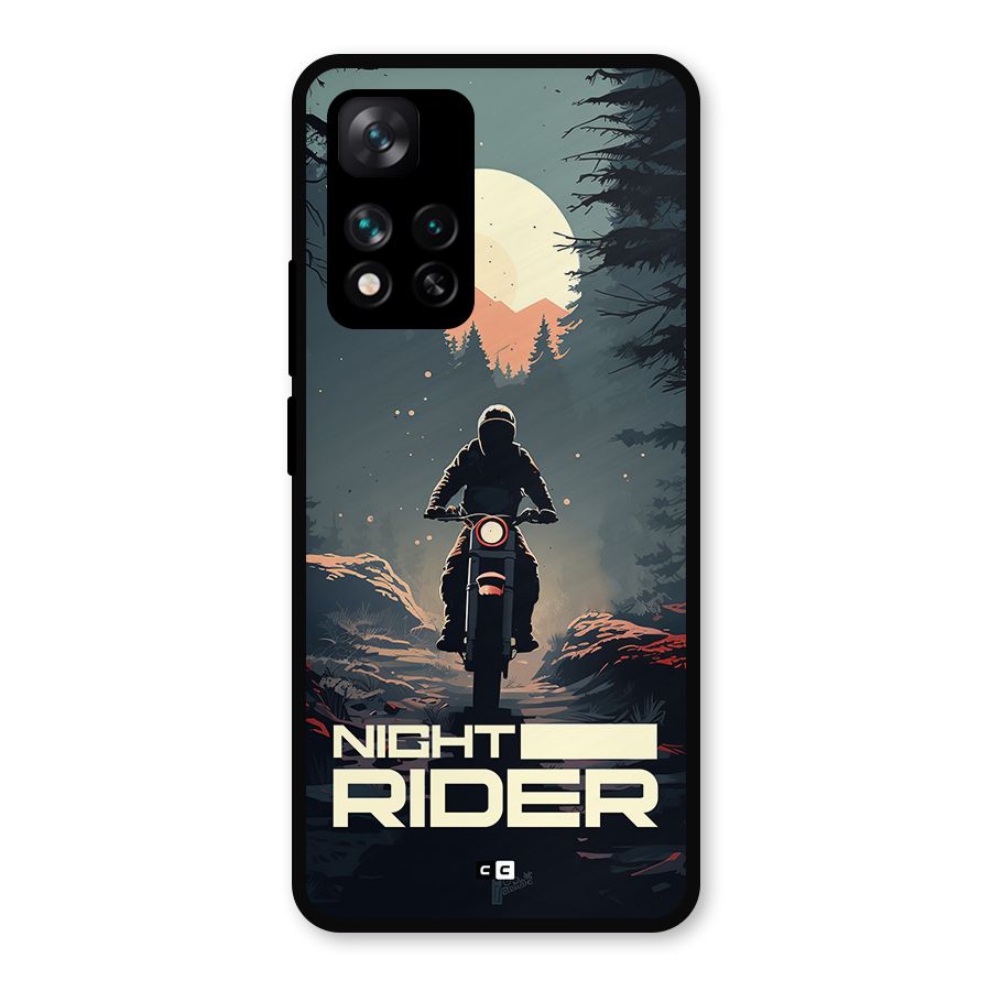 Night Rider Metal Back Case for Xiaomi 11i 5G