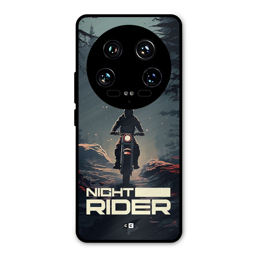 Night Rider Metal Back Case for Xiaomi 14 Ultra