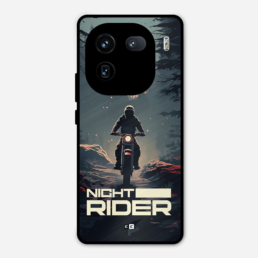 Night Rider Metal Back Case for iQOO 12