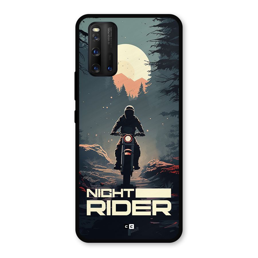 Night Rider Metal Back Case for iQOO 3