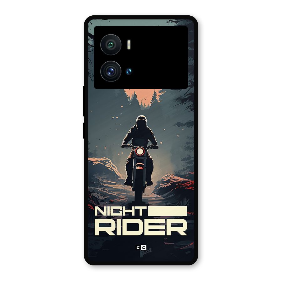 Night Rider Metal Back Case for iQOO 9 Pro