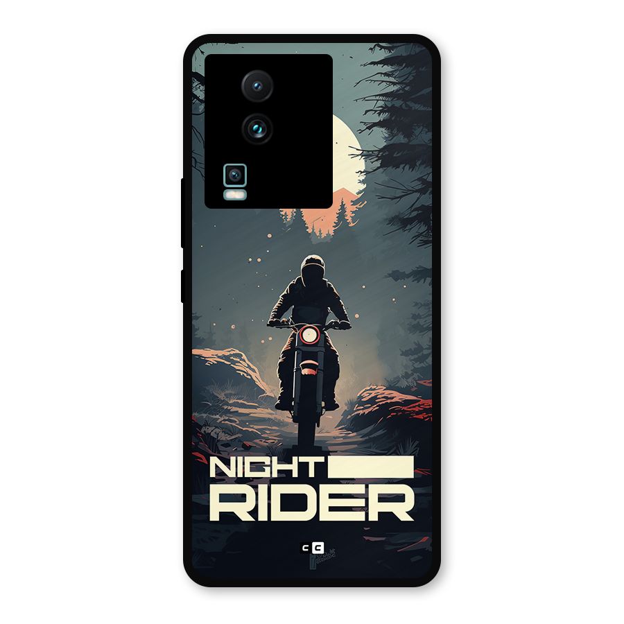 Night Rider Metal Back Case for iQOO Neo 7 Pro