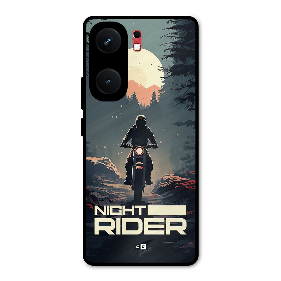 Night Rider Metal Back Case for iQOO Neo 9 Pro