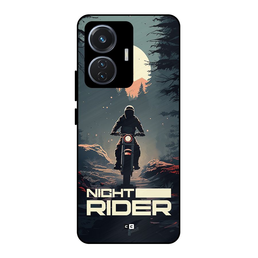 Night Rider Metal Back Case for iQOO Z6 44W