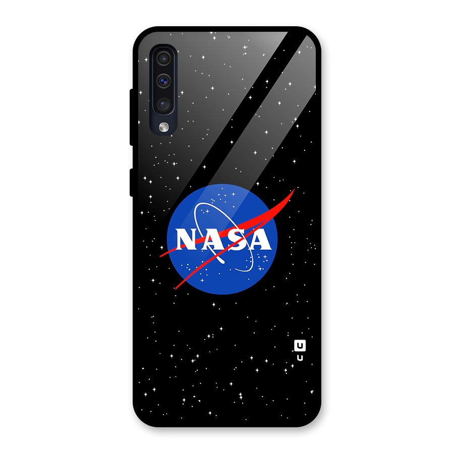 Night Sky NASA Glass Back Case for Galaxy A50