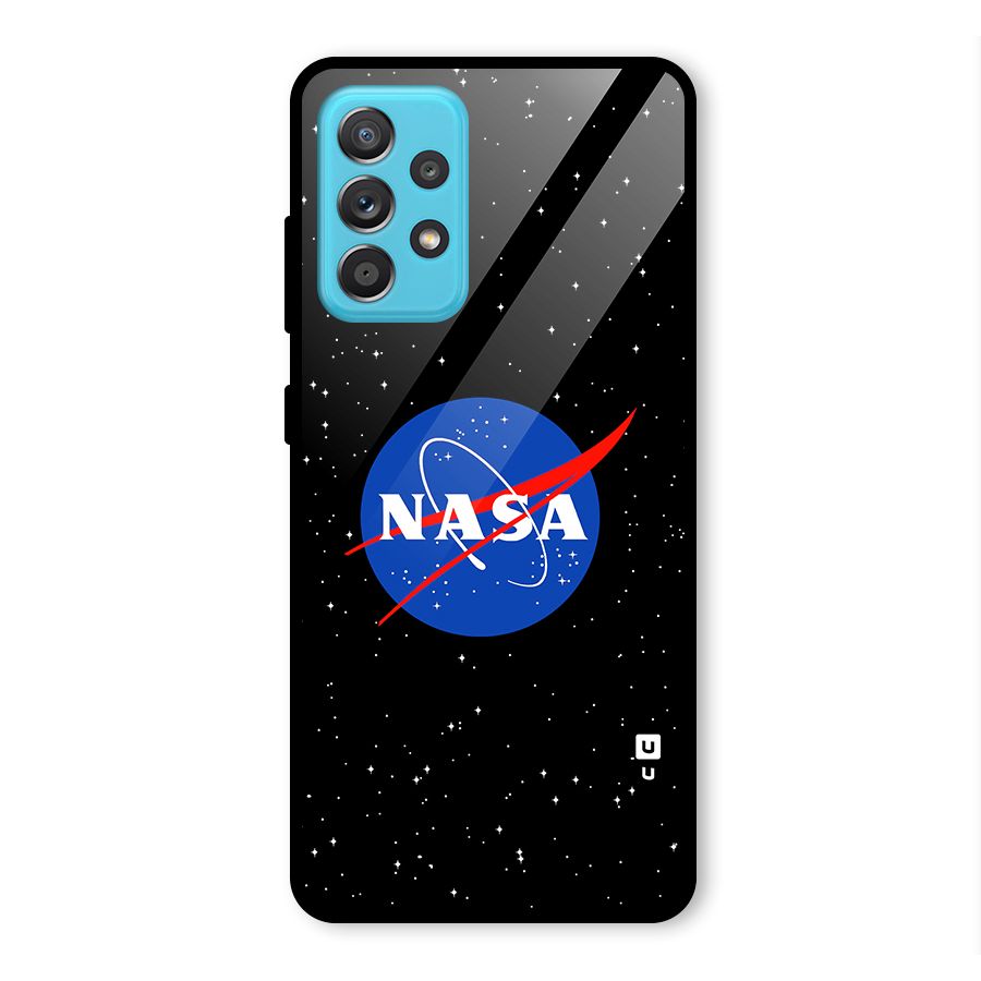 Night Sky NASA Glass Back Case for Galaxy A52