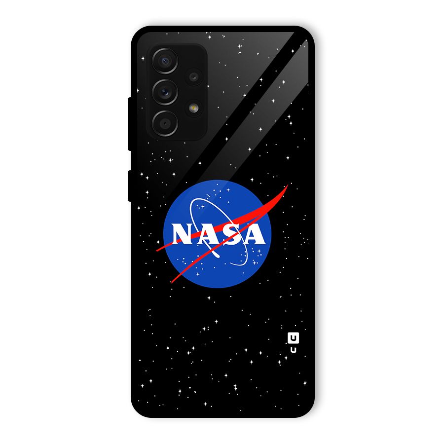 Night Sky NASA Glass Back Case for Galaxy A53 5G