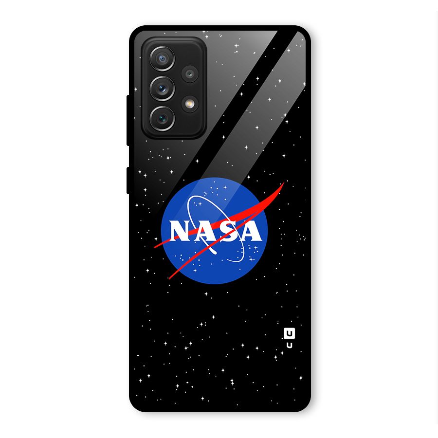 Night Sky NASA Glass Back Case for Galaxy A72