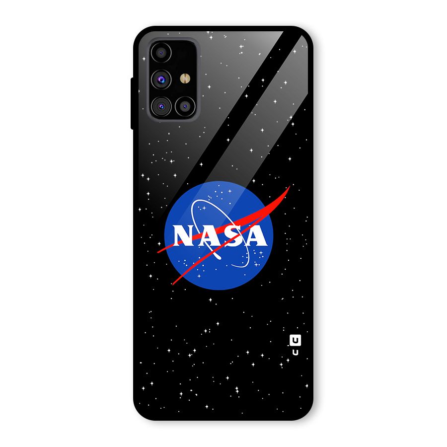 Night Sky NASA Glass Back Case for Galaxy M31s