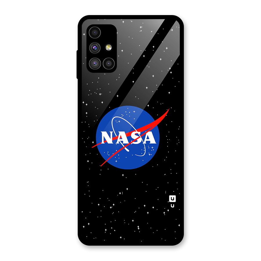 Night Sky NASA Glass Back Case for Galaxy M51