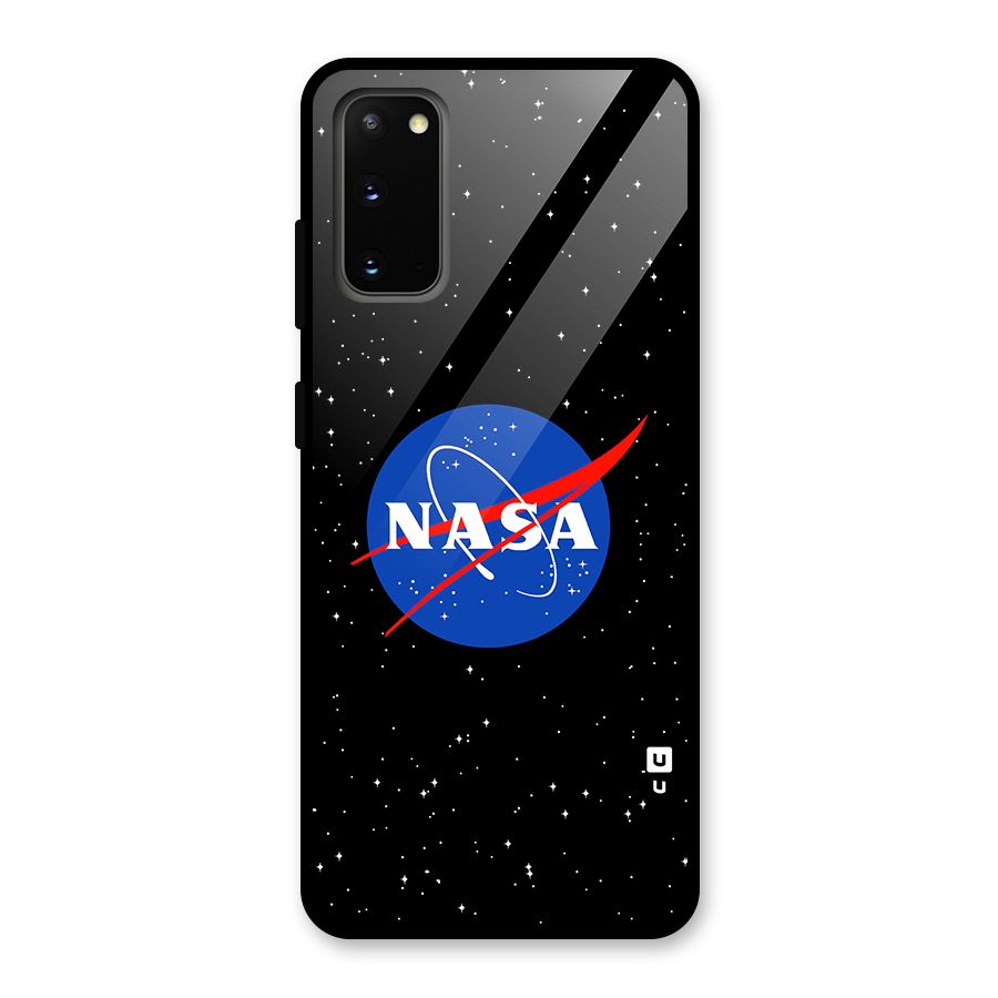 Night Sky NASA Glass Back Case for Galaxy S20