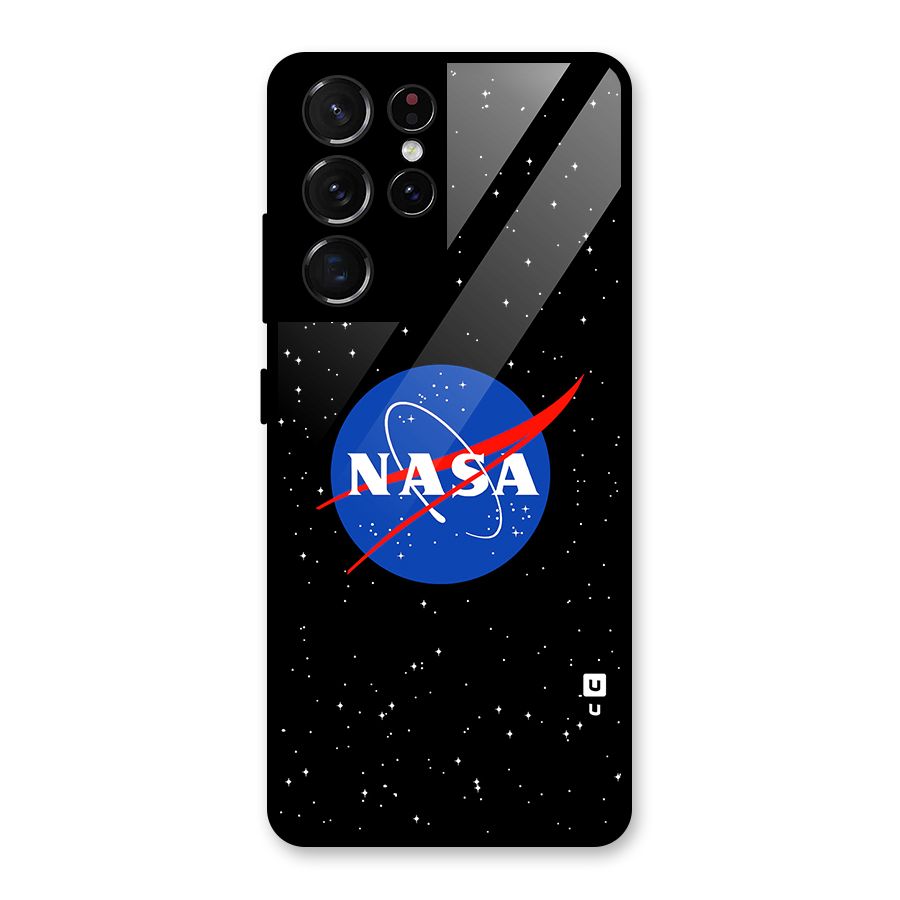 Night Sky NASA Glass Back Case for Galaxy S21 Ultra 5G