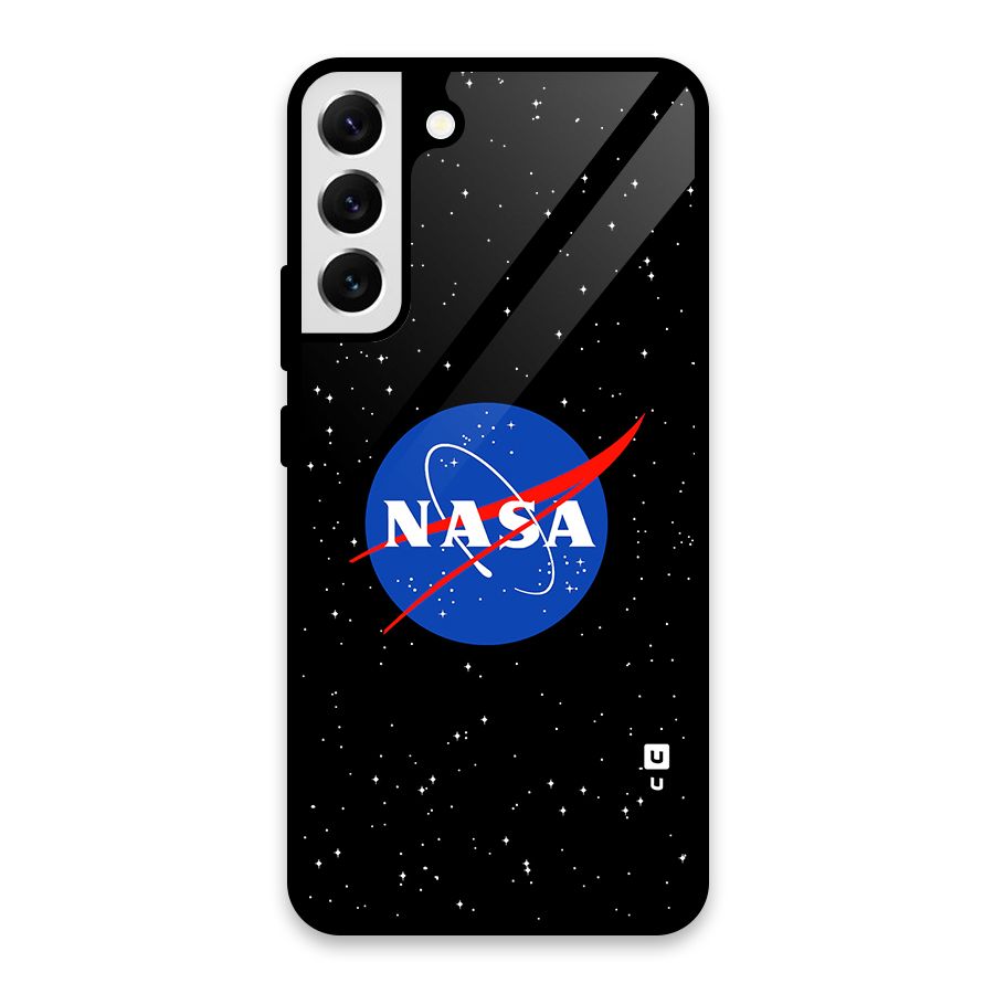 Night Sky NASA Glass Back Case for Galaxy S22 Plus 5G