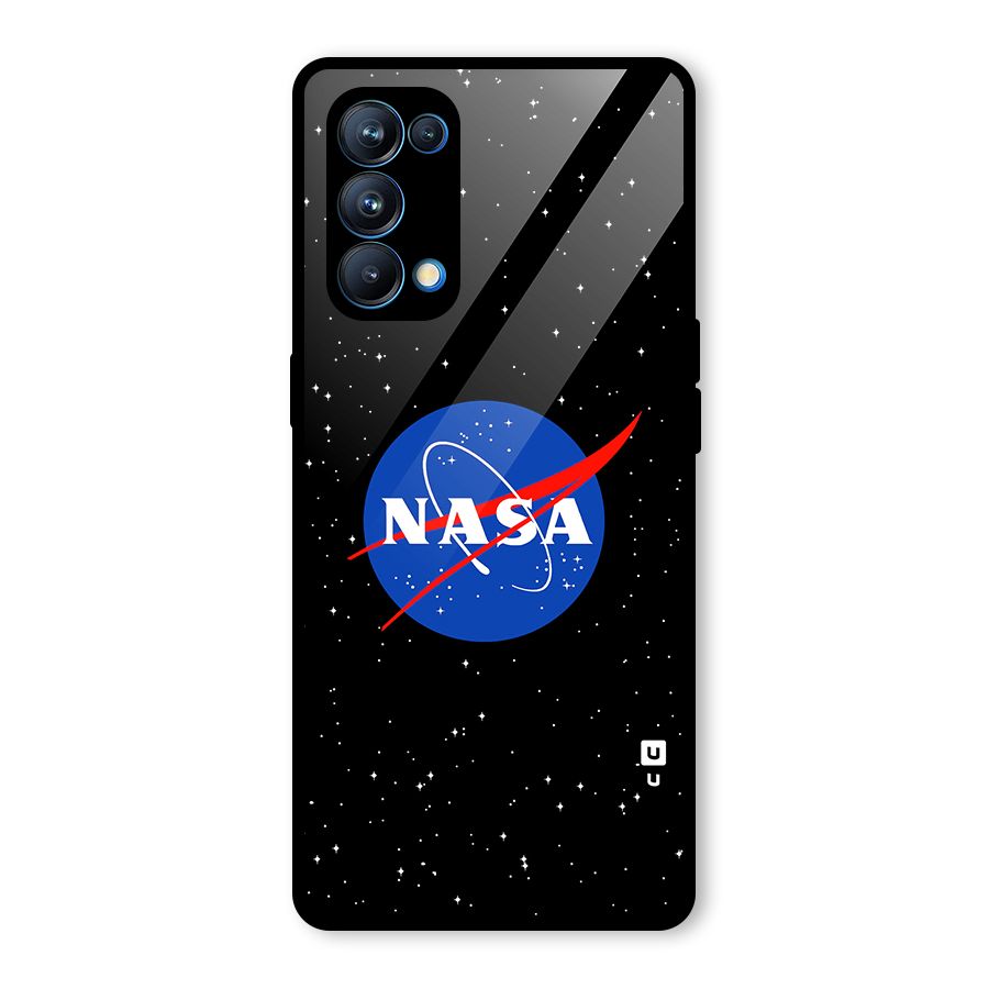 Night Sky NASA Glass Back Case for Oppo Reno5 Pro 5G