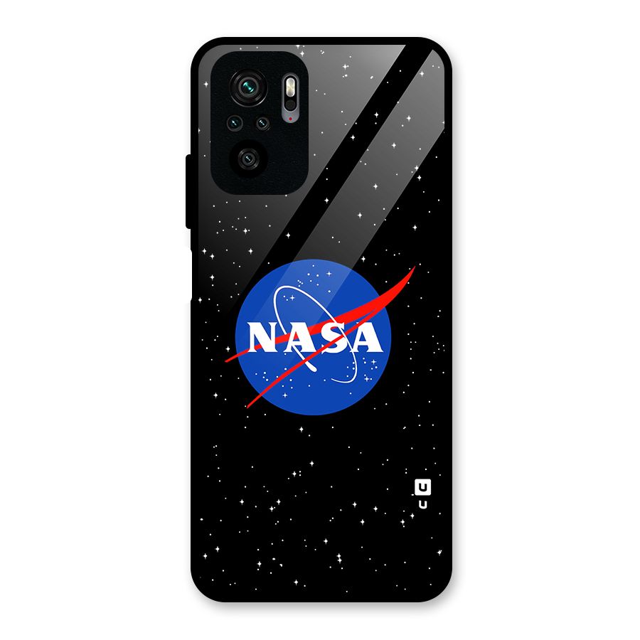 Night Sky NASA Glass Back Case for Redmi Note 10S