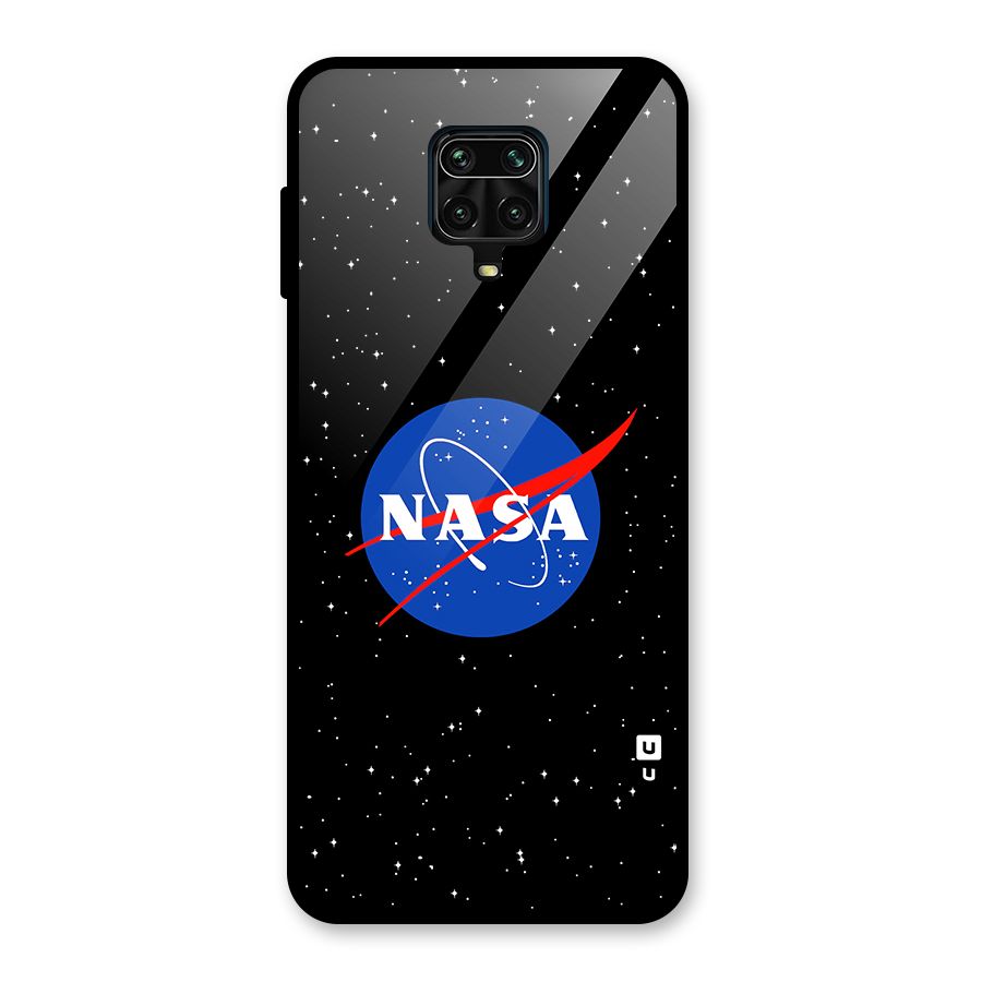 Night Sky NASA Glass Back Case for Redmi Note 9 Pro