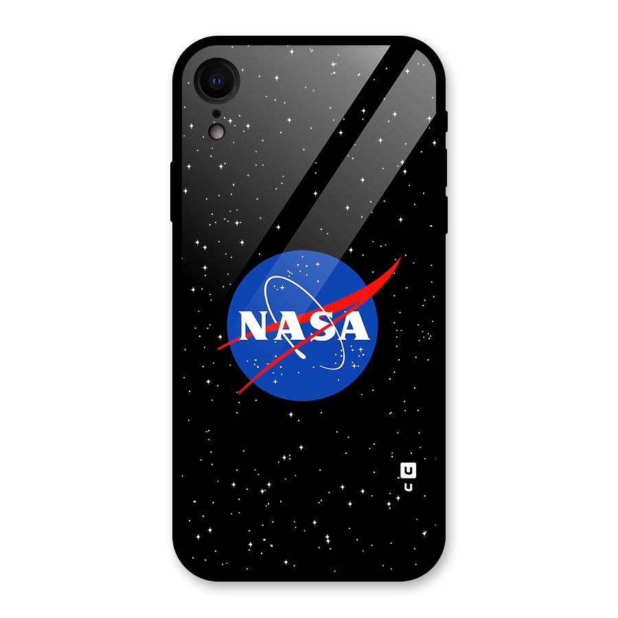 Night Sky NASA Glass Back Case for iPhone XR