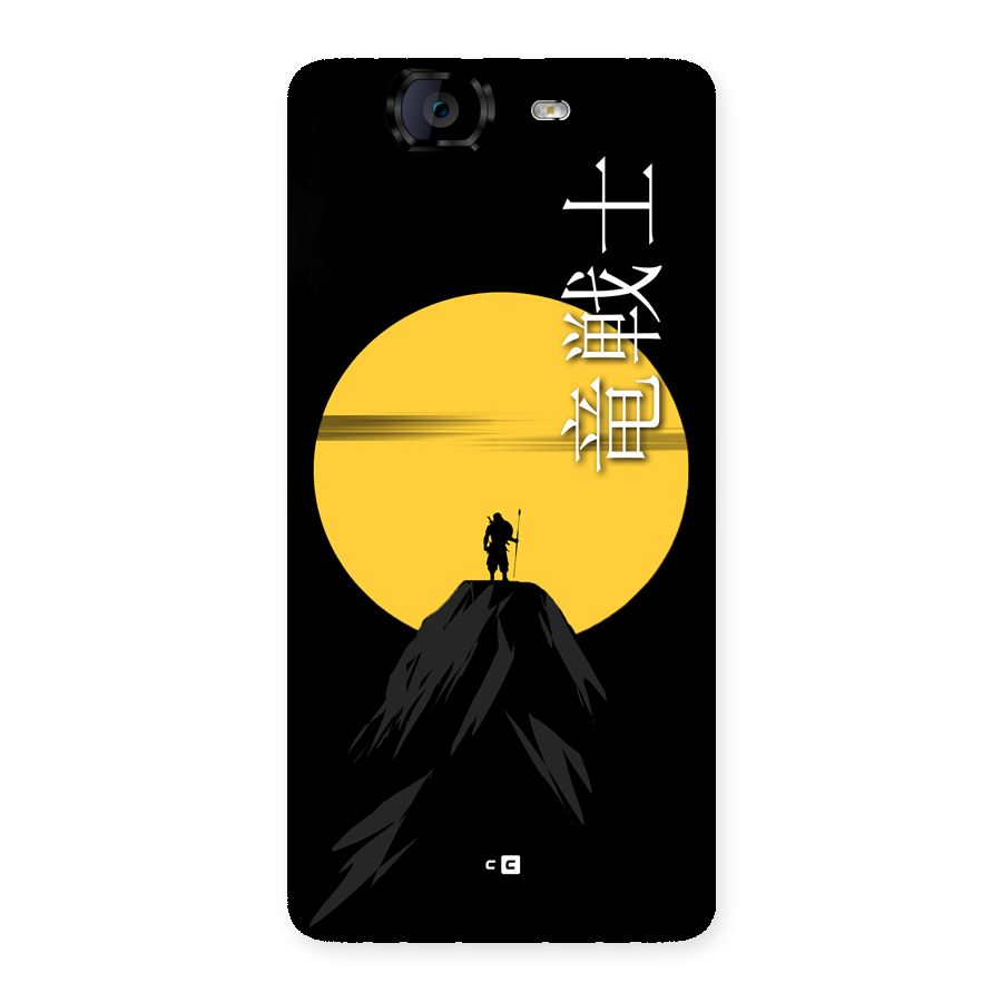 Night Warrior Back Case for Canvas Knight A350