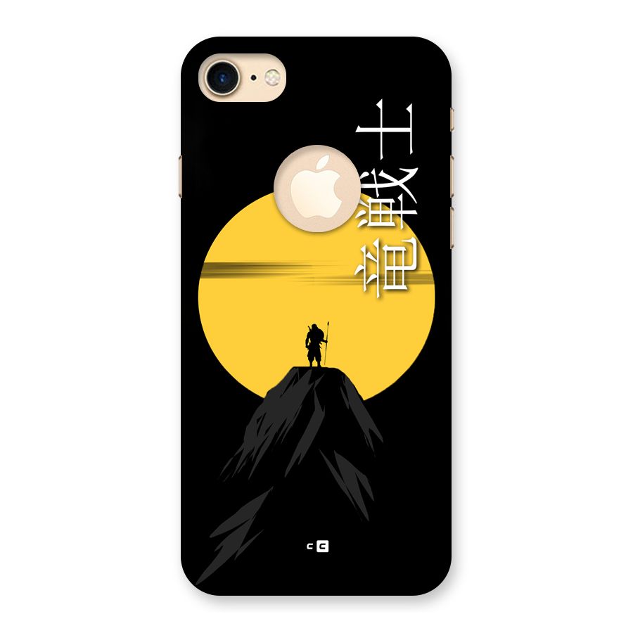 Night Warrior Back Case for iPhone 7 Logo Cut