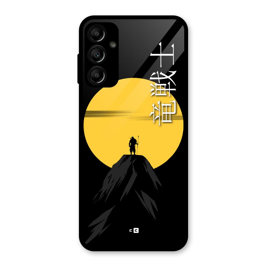 Night Warrior Glass Back Case for Galaxy A14 5G