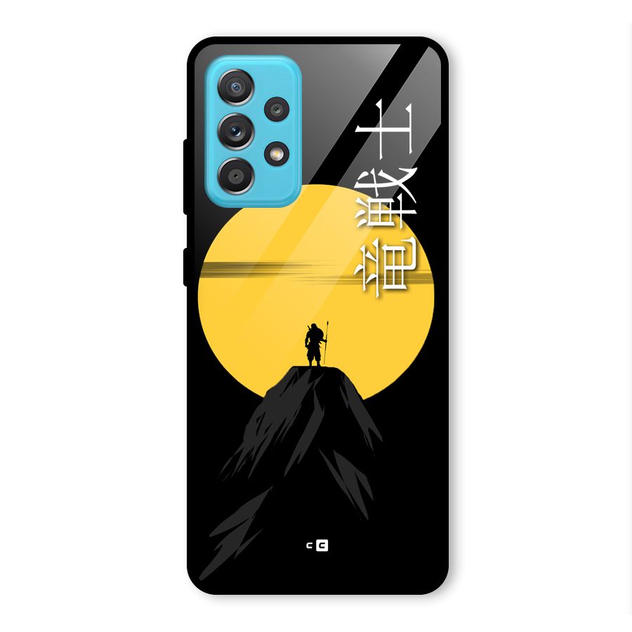 Night Warrior Glass Back Case for Galaxy A52s 5G