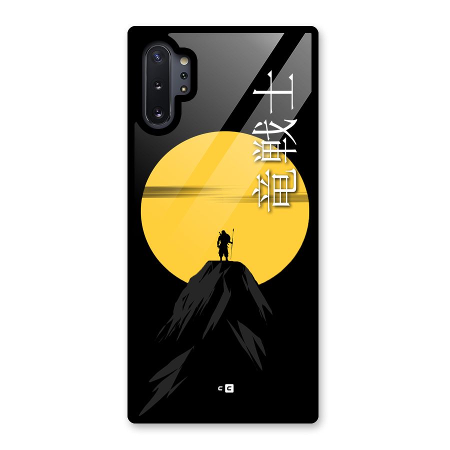 Night Warrior Glass Back Case for Galaxy Note 10 Plus