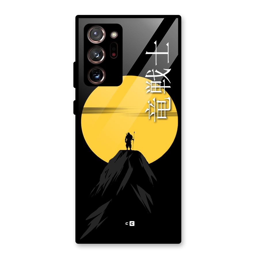 Night Warrior Glass Back Case for Galaxy Note 20 Ultra