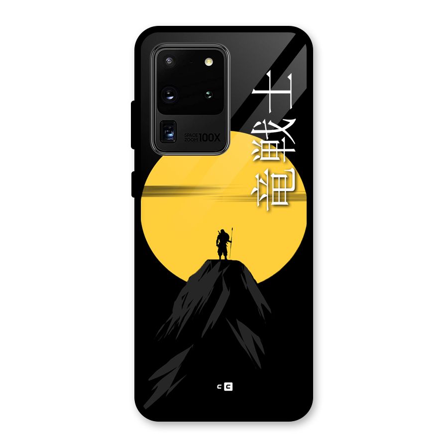 Night Warrior Glass Back Case for Galaxy S20 Ultra