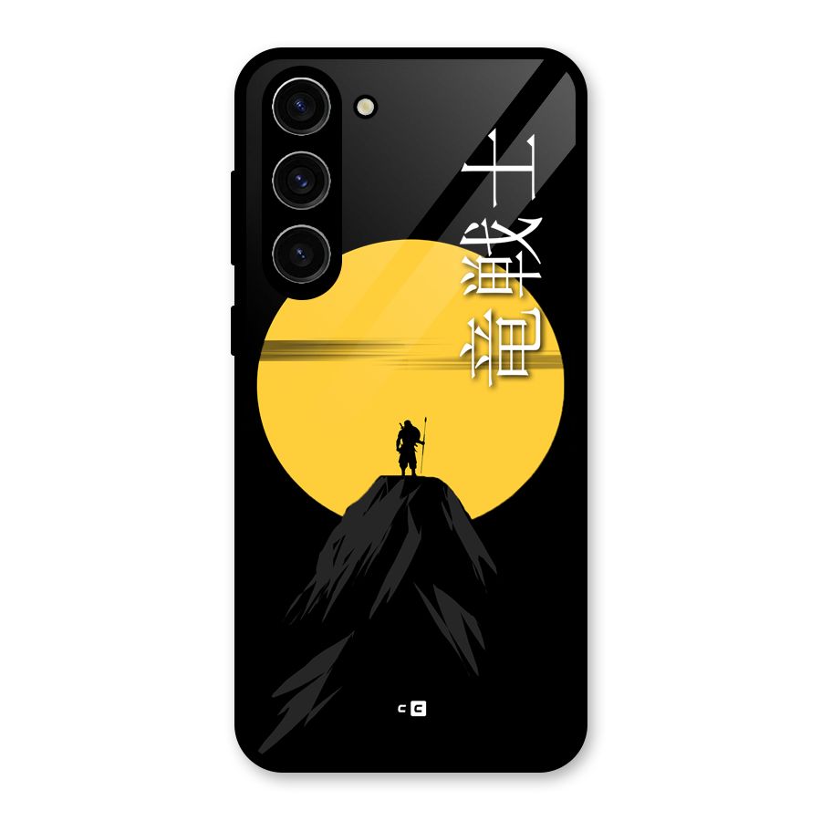 Night Warrior Glass Back Case for Galaxy S23 Plus