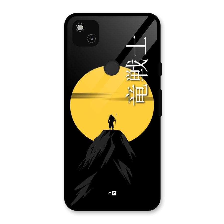 Night Warrior Glass Back Case for Google Pixel 4a