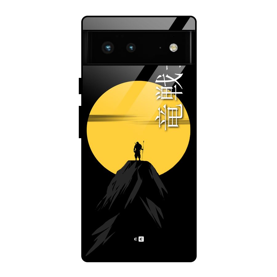 Night Warrior Glass Back Case for Google Pixel 6