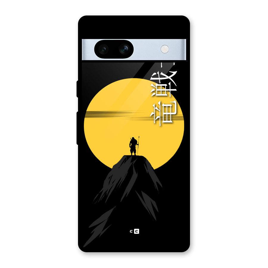 Night Warrior Glass Back Case for Google Pixel 7a