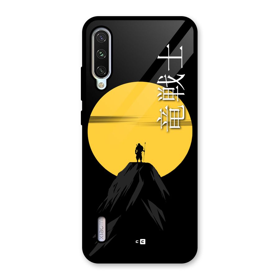 Night Warrior Glass Back Case for Mi A3