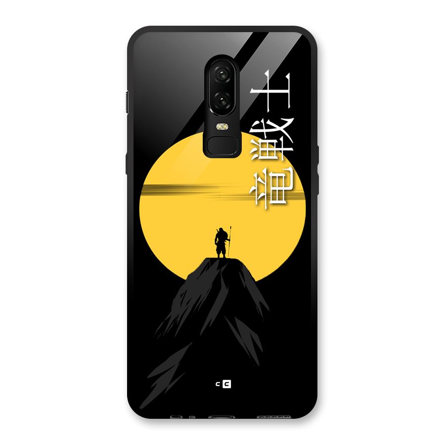 Night Warrior Glass Back Case for OnePlus 6