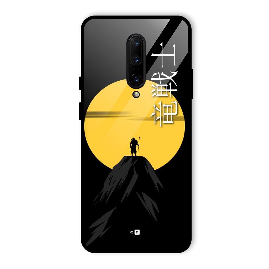 Night Warrior Glass Back Case for OnePlus 7 Pro