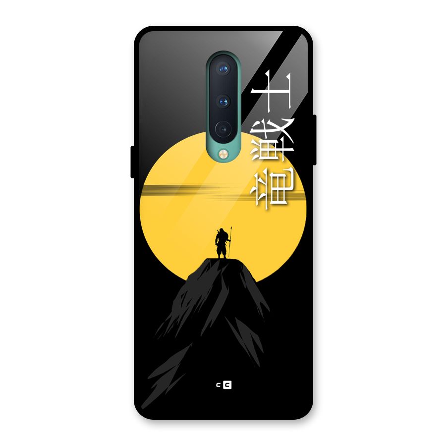Night Warrior Glass Back Case for OnePlus 8