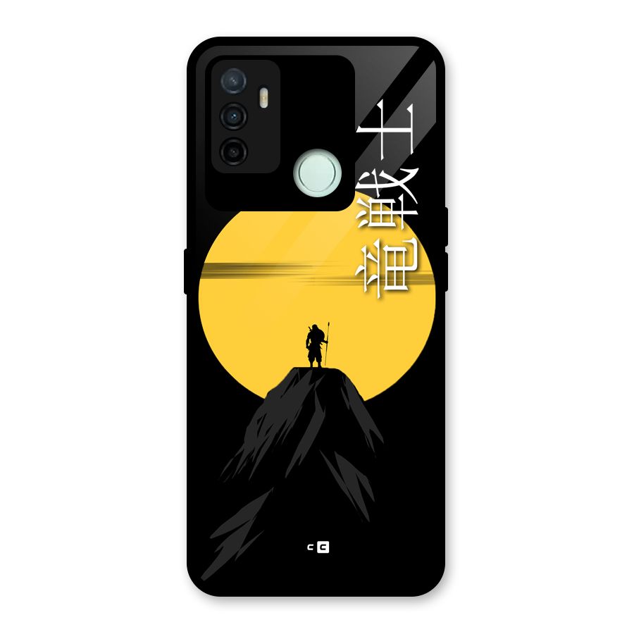 Night Warrior Glass Back Case for Oppo A53