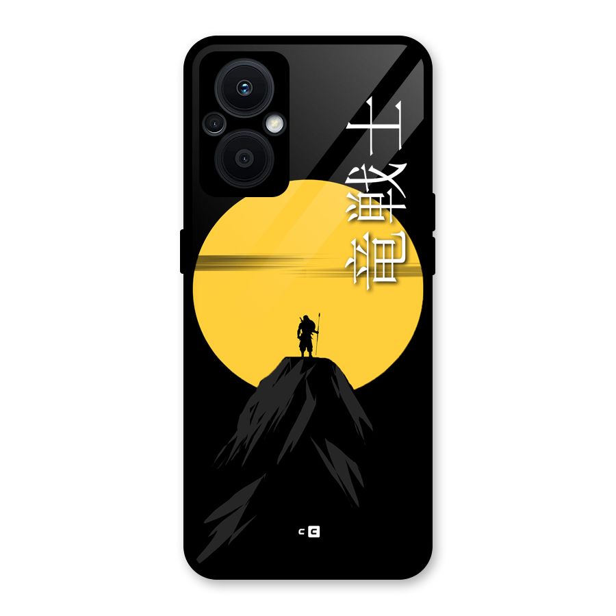 Night Warrior Glass Back Case for Oppo F21s Pro 5G