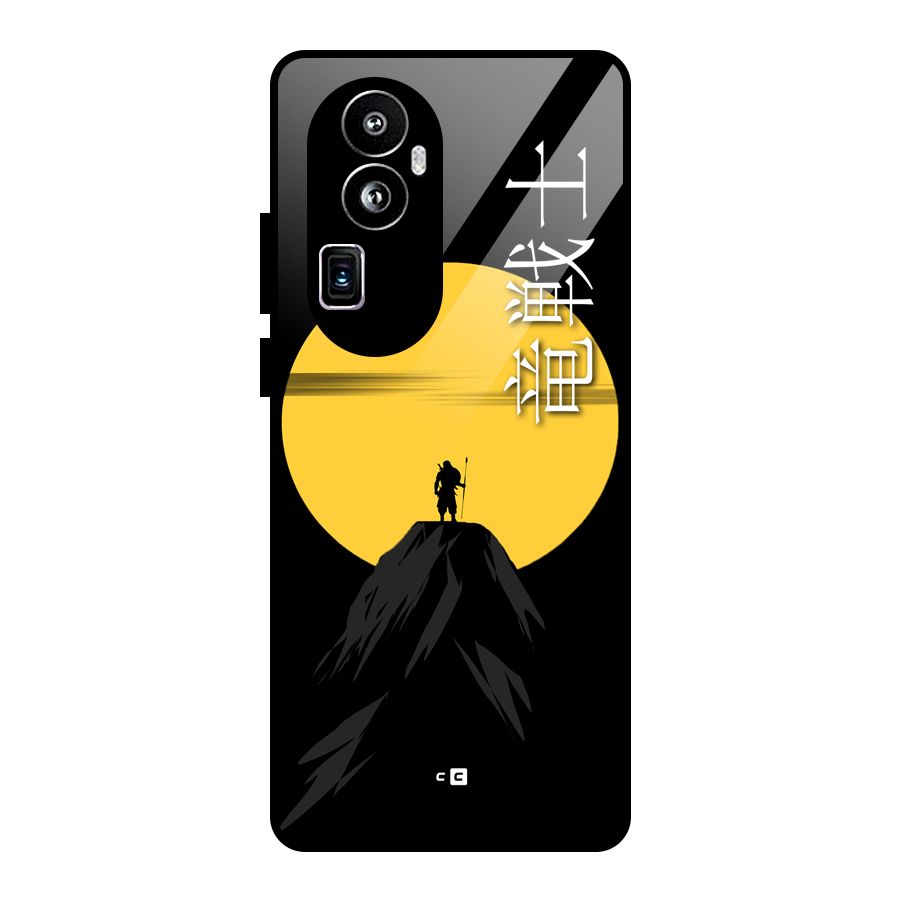 Night Warrior Glass Back Case for Oppo Reno10 Pro Plus
