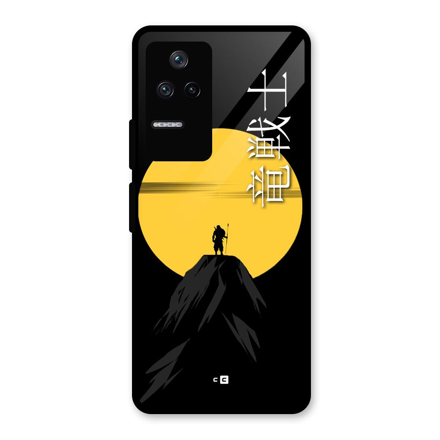 Night Warrior Glass Back Case for Poco F4 5G