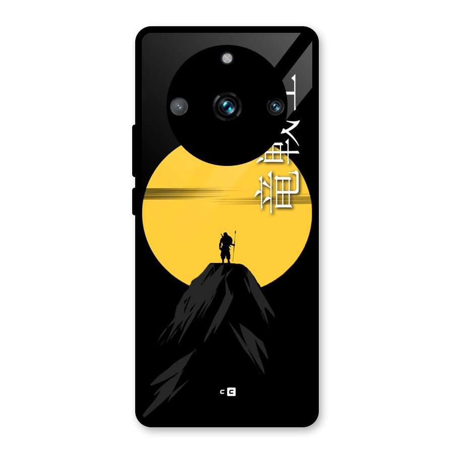 Night Warrior Glass Back Case for Realme 11 Pro Plus