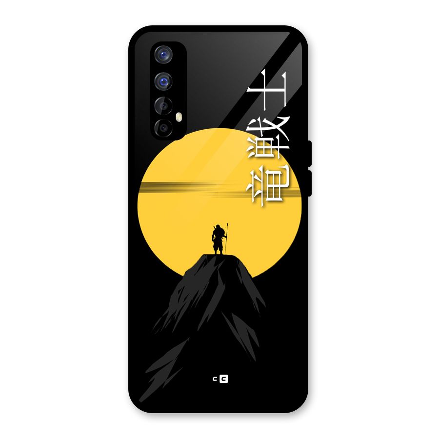Night Warrior Glass Back Case for Realme 7