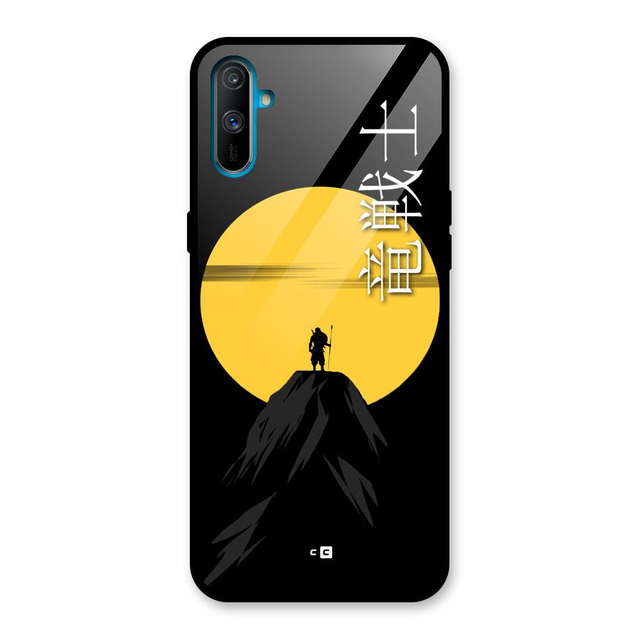 Night Warrior Glass Back Case for Realme C3