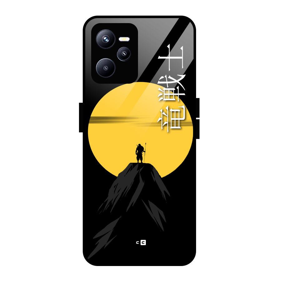 Night Warrior Glass Back Case for Realme C35