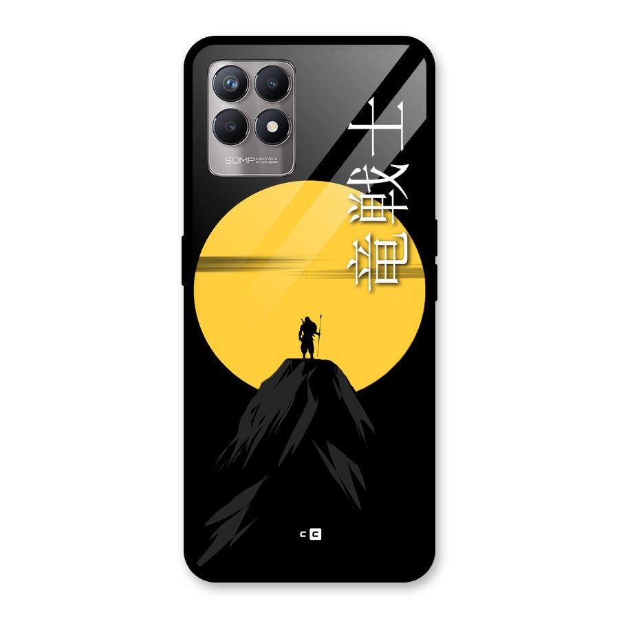 Night Warrior Glass Back Case for Realme Narzo 50