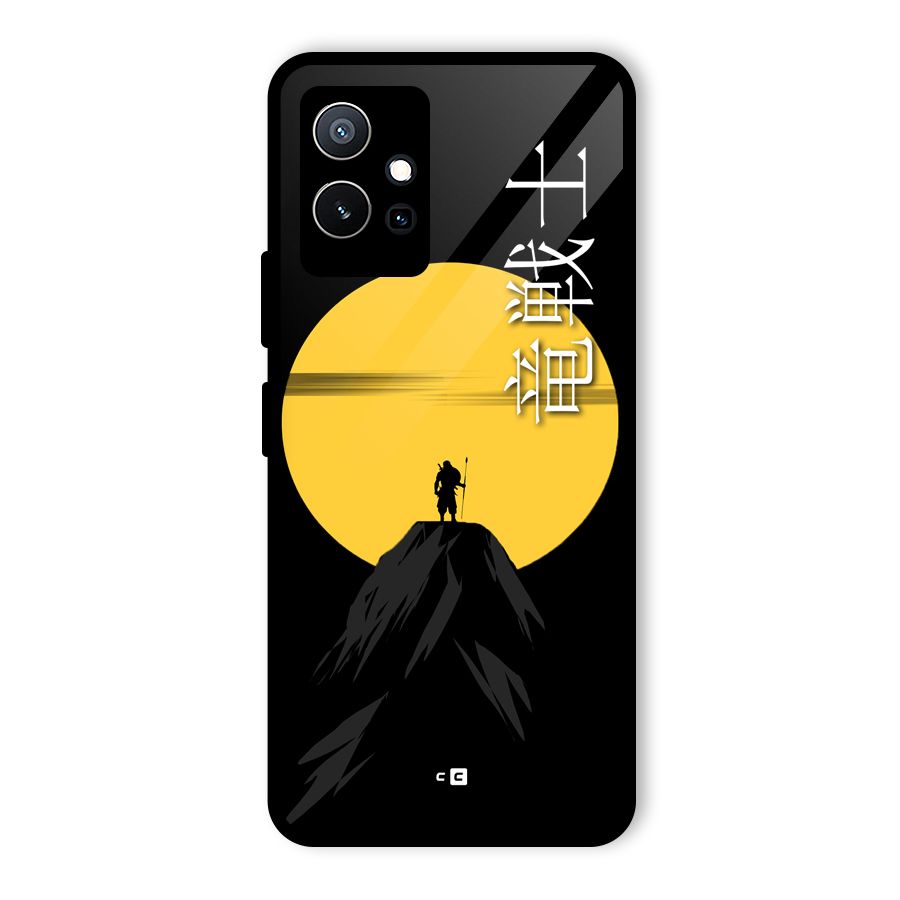 Night Warrior Glass Back Case for Vivo T1 5G