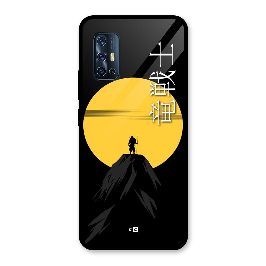 Night Warrior Glass Back Case for Vivo V17